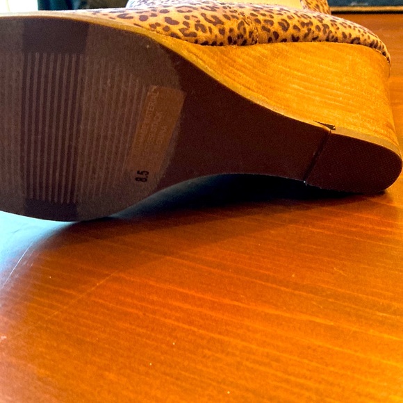 Report leopard print wedges - Picture 7 of 8